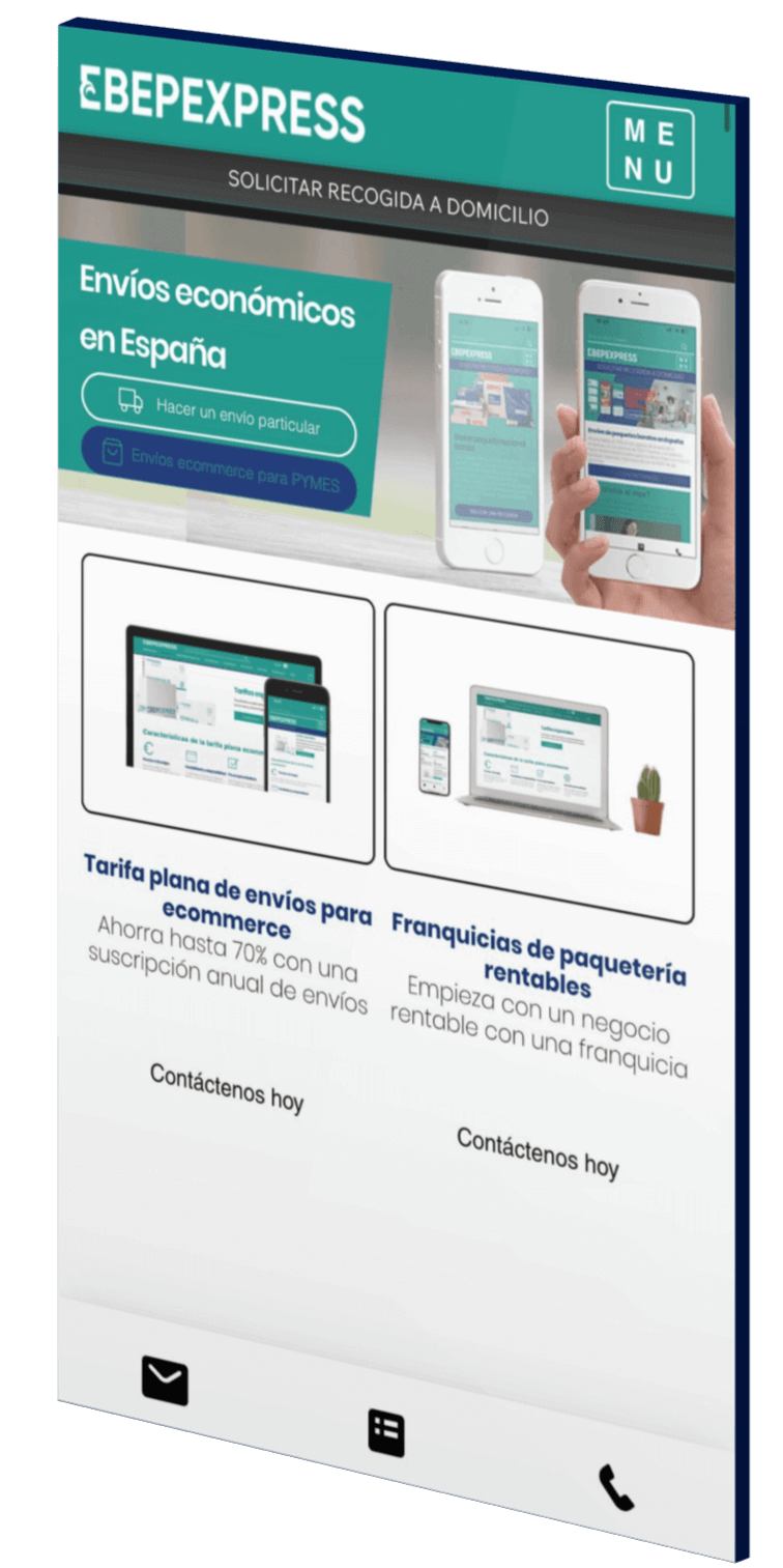 Enviar paquetes EBEPEXPRESS™